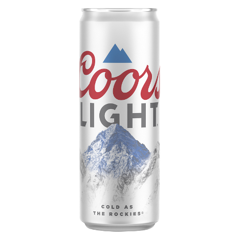 Coors Light 24 oz can